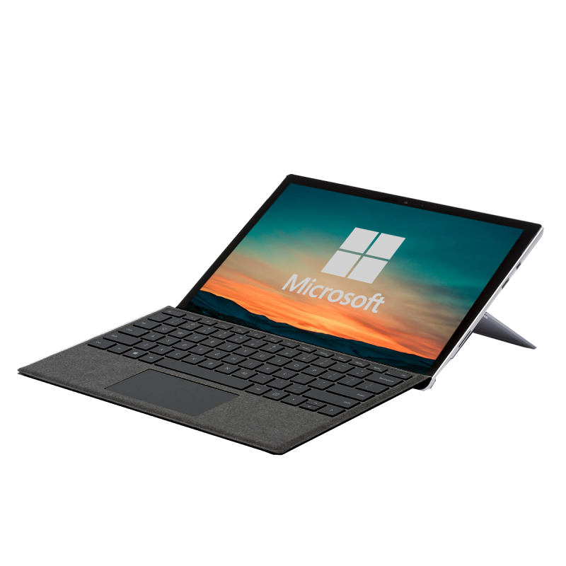 Surface Pro 6 Prata Tátil / Intel Core i7-8650U / 12" QHD+ / Com Teclado