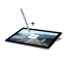 Microsoft Surface Go Touchscreen / Intel Pentium Gold 4415Y / 10" FHD / Ohne Tastaur / 4GB / 64 GB SSD + Bleistift Surface 1776