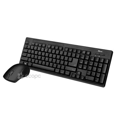 TRUST Tastatur – ZIVA QWERTY-ES Wireless
