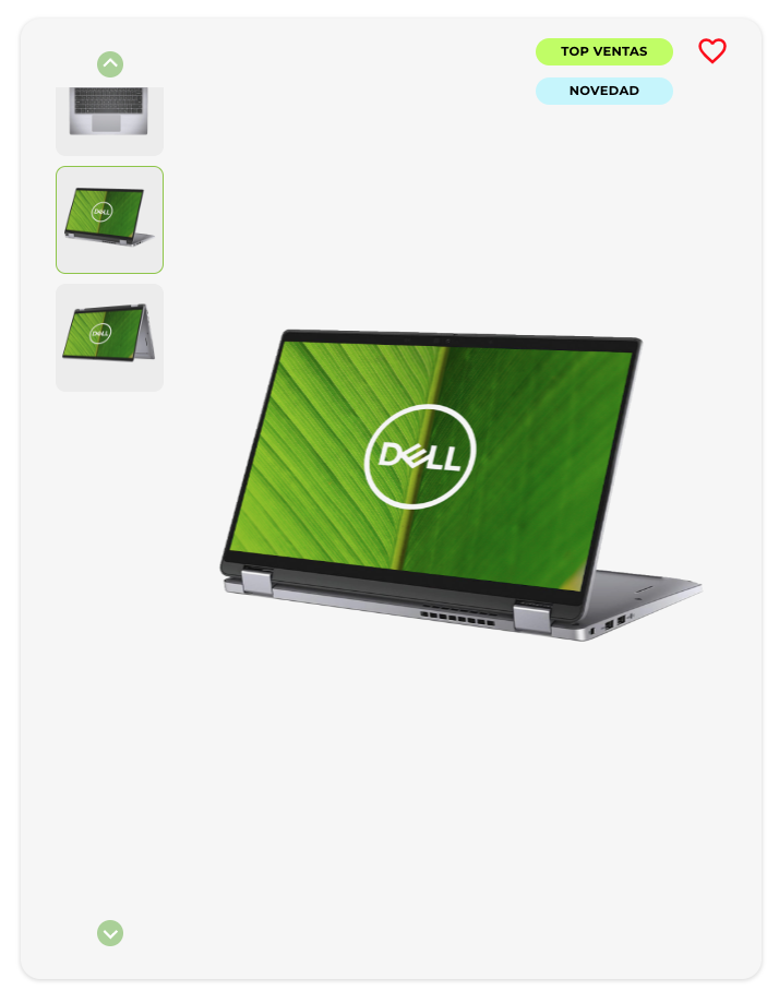 Dell Latitude 7410 Táctil / Intel Core i5-10310U / 14" FHD / LTE / 256 GB SSD / 16GB 